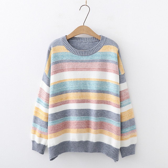 Swetaer Rajut Wanita / Ice Cream Sweater Rajut / Premium Rajut / Knitwear Wanita / Oversize Rajut