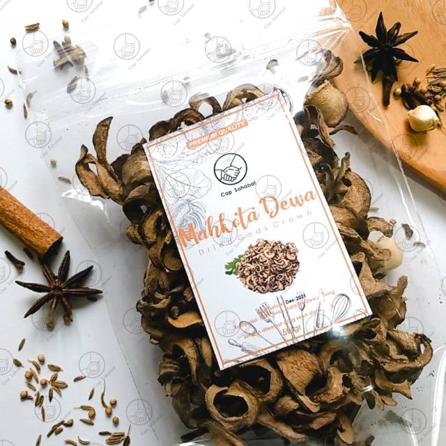 100gr Mahkota Dewa / Dried Gods Crown  / Rempah / JSR 100% PREMIUM