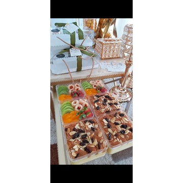 

Hampers puding + klapertart