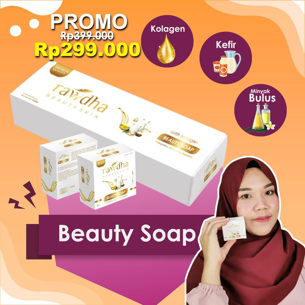 ­ZNЈ [Sabun Collagen] Pemutih Alami - Sabun Alami Memutihkan Wajah Pria