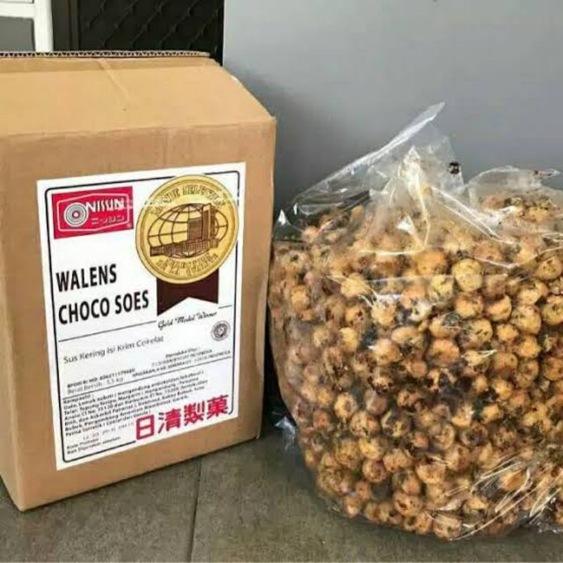 

Soes Walens coklat Nissin kemasan 500gr