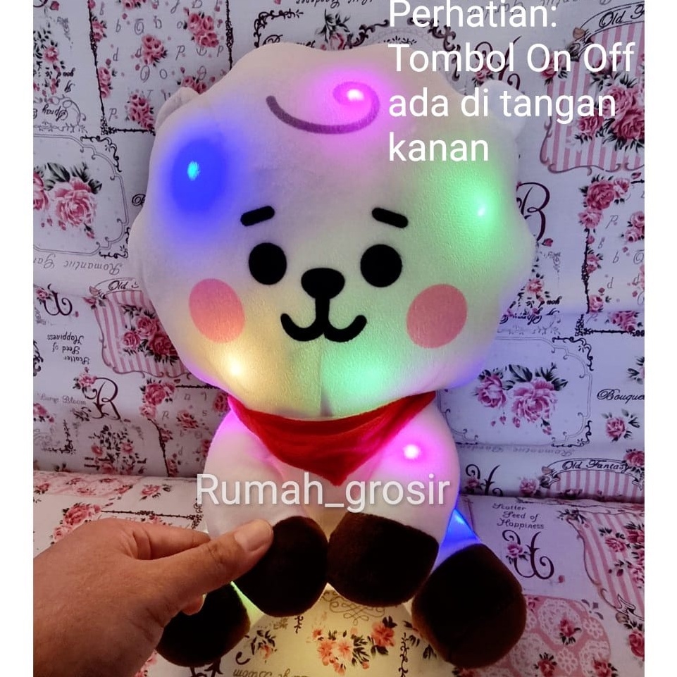 Boneka Karakter Mainan Anak Lucu Imut Murah Boneka Led Bisa Nyala SNI