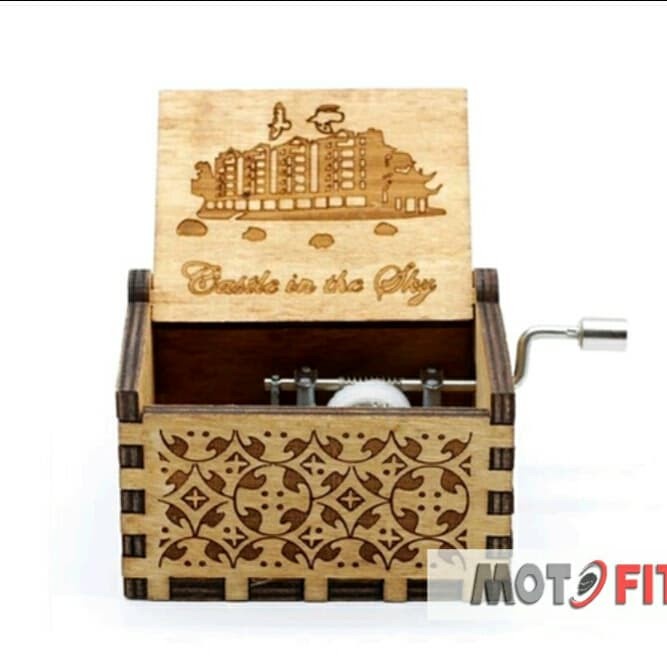 BAGUS BELI souvernir kotak musik castle in the sky music box castle in the sky