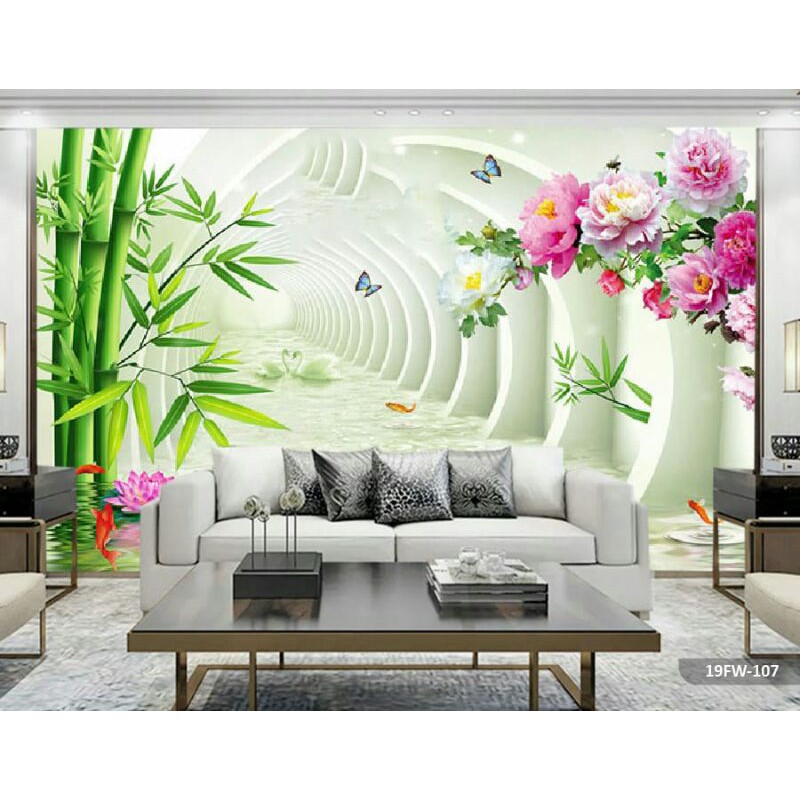 Wallpaper Flower 3D , Wallpaper Custom Bunga 3D , Wallpaper Bunga Murah , Wallpaper Bunga 3D