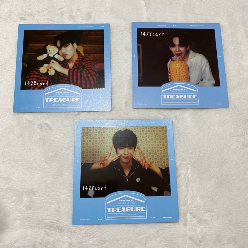 [READY] Polaroid winter camp welcoming collection treasure 2022 hyunsuk jaehyuk