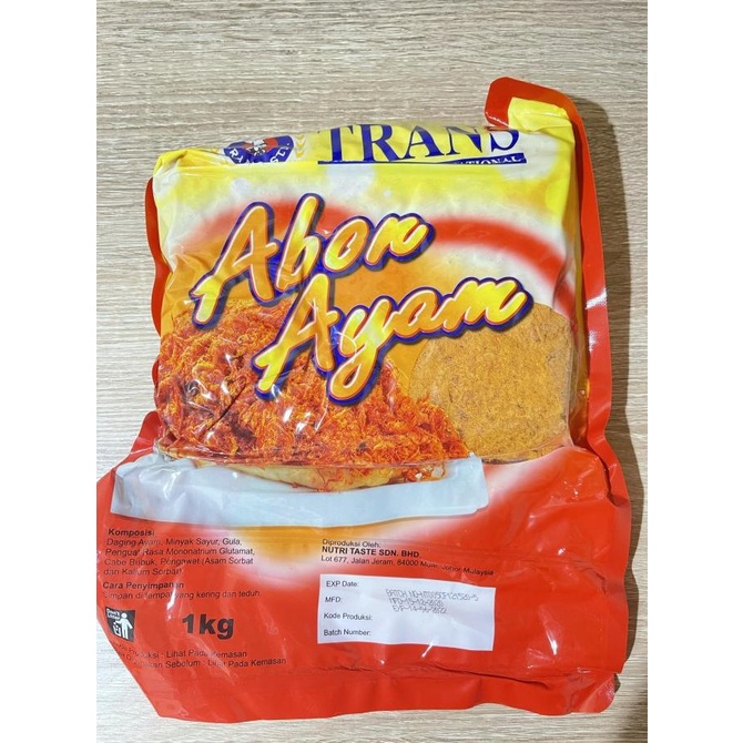 

Big Sale Trans Abon Rasa Ayam Pedas 1kg Big Sale