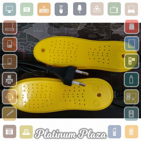 Pengering Sepatu Elektrik Penghilang Bau Odor Dehumidify - AD - Yellow`14GHWP-