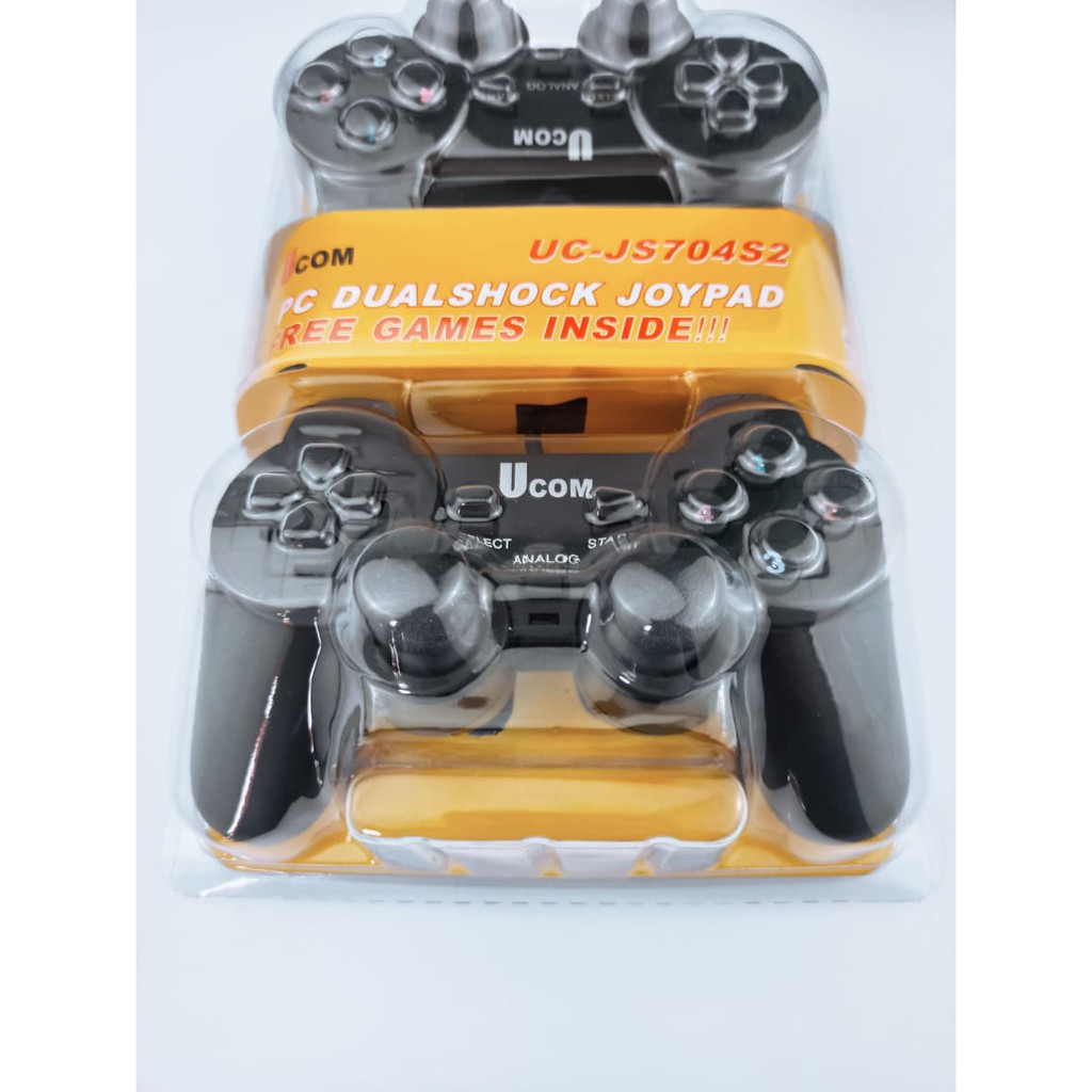 Stick Gamepad Doble Controller USB PC Joystick - Stik komputer - Leptop PC kabel