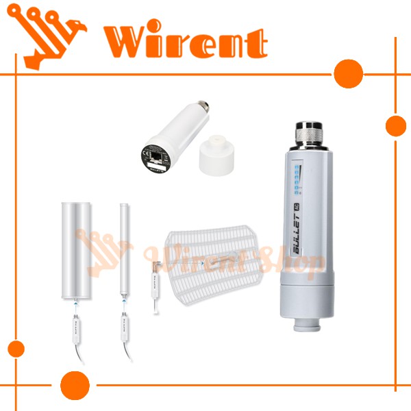 Paket Ubiquiti B-DB-AC Bullet AC + POE