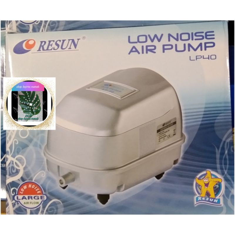 RESUN LP40 LP-40 LP 40 Aerator Aquarium Air Pump / Blower Gelembung udara kolam