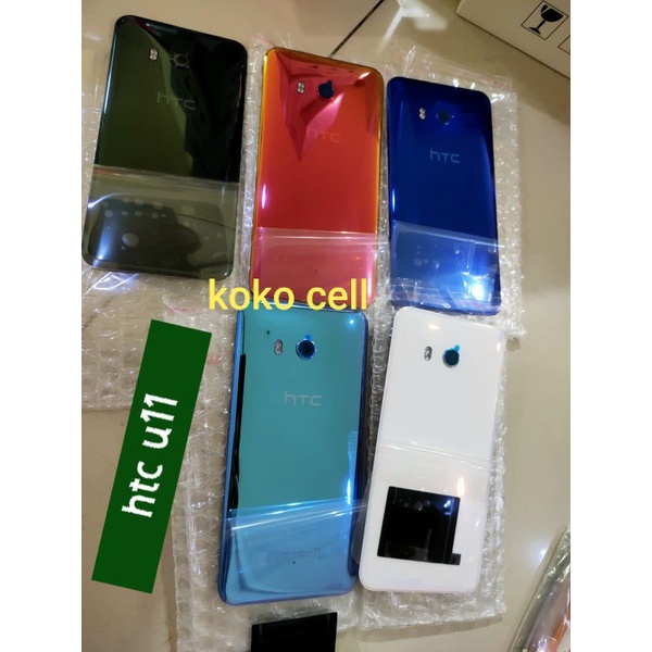 Backdor tutup belakang HTC U11 plus kaca kamera readyyyy