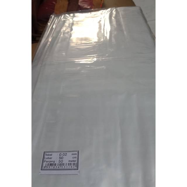 Pp  jet rol kantongan laundry 2*60*50meter