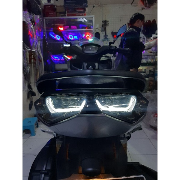 PAKET CUSTOM DIY STOPLAMP/LAMPU BELAKANG NMAX 2020 SMOKE NOT AES JPA CKS