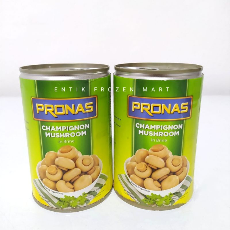 

Pronas Jamur Kancing / Champignon Mushroom 400gr
