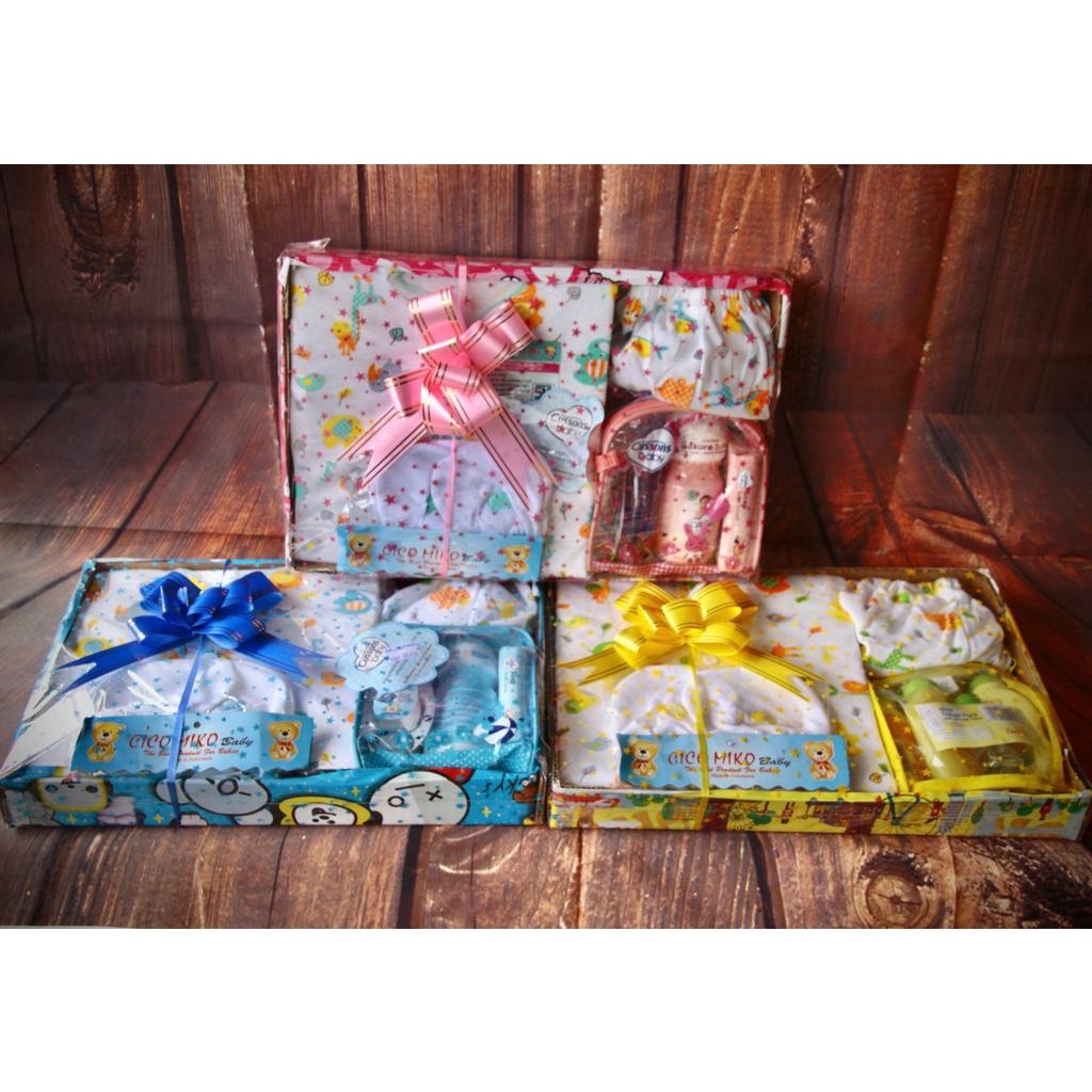 COD Baju Bayi / paket kado bayi / Baby Gift Set - Kado bayi Baru lahir / New born / Zafka Store