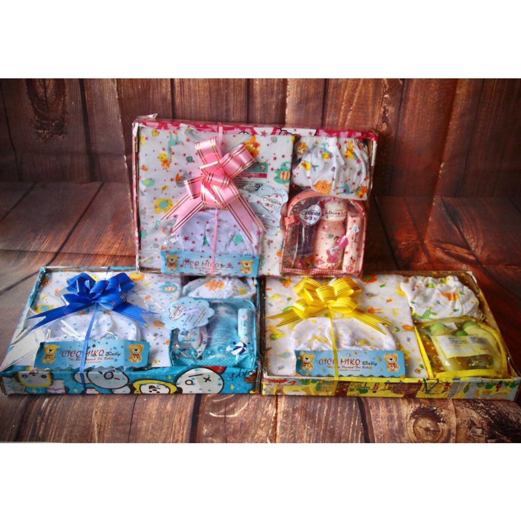 COD Baju Bayi / paket kado bayi / Baby Gift Set - Kado bayi Baru lahir / New born / Zafka Store