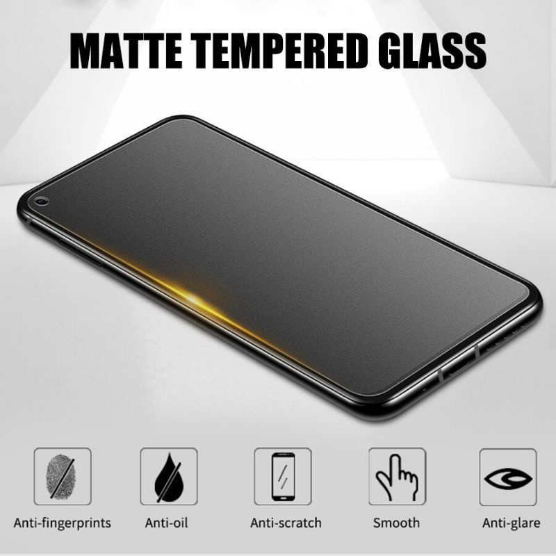 TEMPERED GLASS MATTE OPPO RENO 6 ANTI GORES FULL SCREEN MATTE