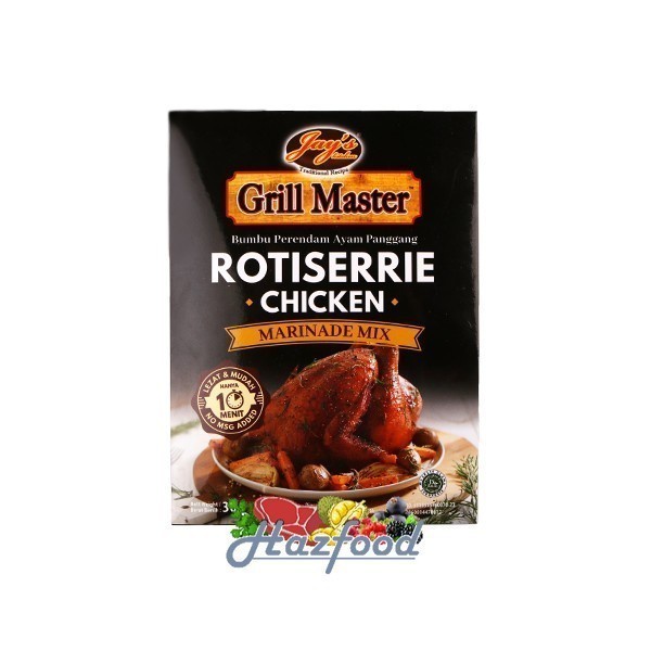 

Jays Grill Master Rotisserie Chicken Bumbu Ayam Panggang 30 gr