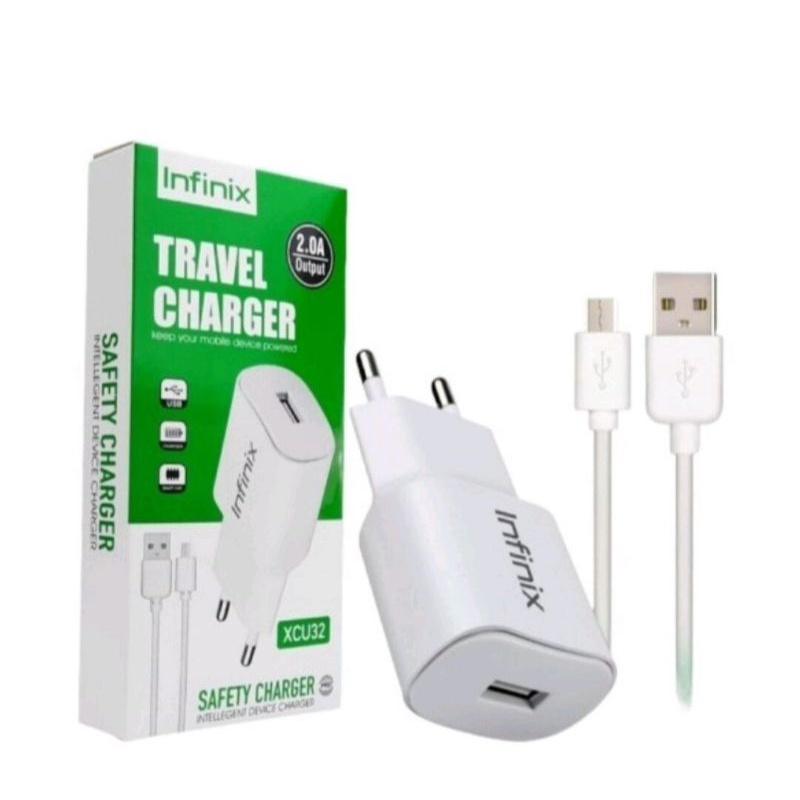 Charger Cassan Infinix Smart 4/ Samart 5 Hot 9 Play / Hot 10 MICRO USB