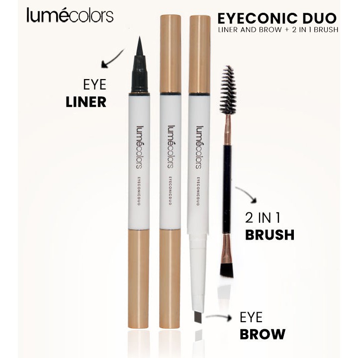 (Free Emas) Lumecolors Paket Hemat Bundling Fondation Beuty blender Lipmouse Eyeconic