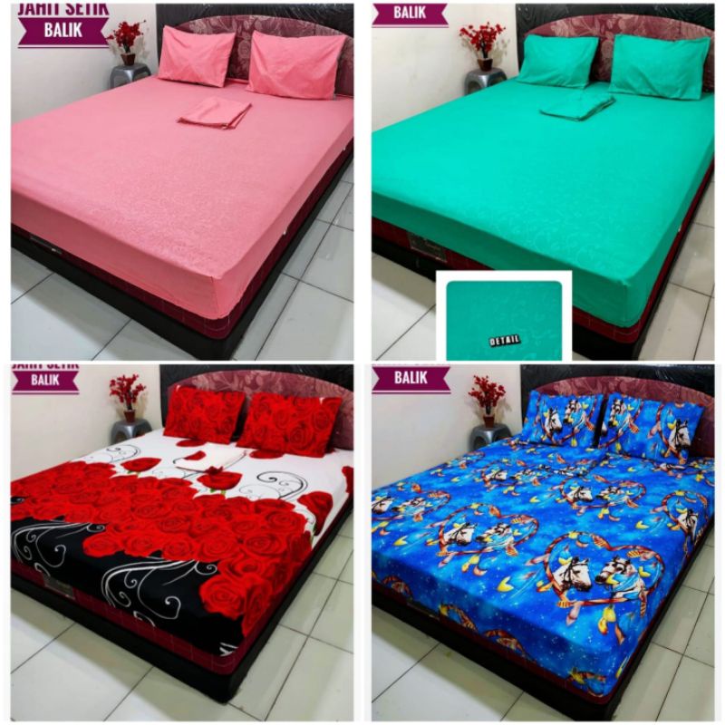 SPREI 180CMX200CM MOTIF BATIK HALUS ADEM KATUN/SPREI HOMEMADE