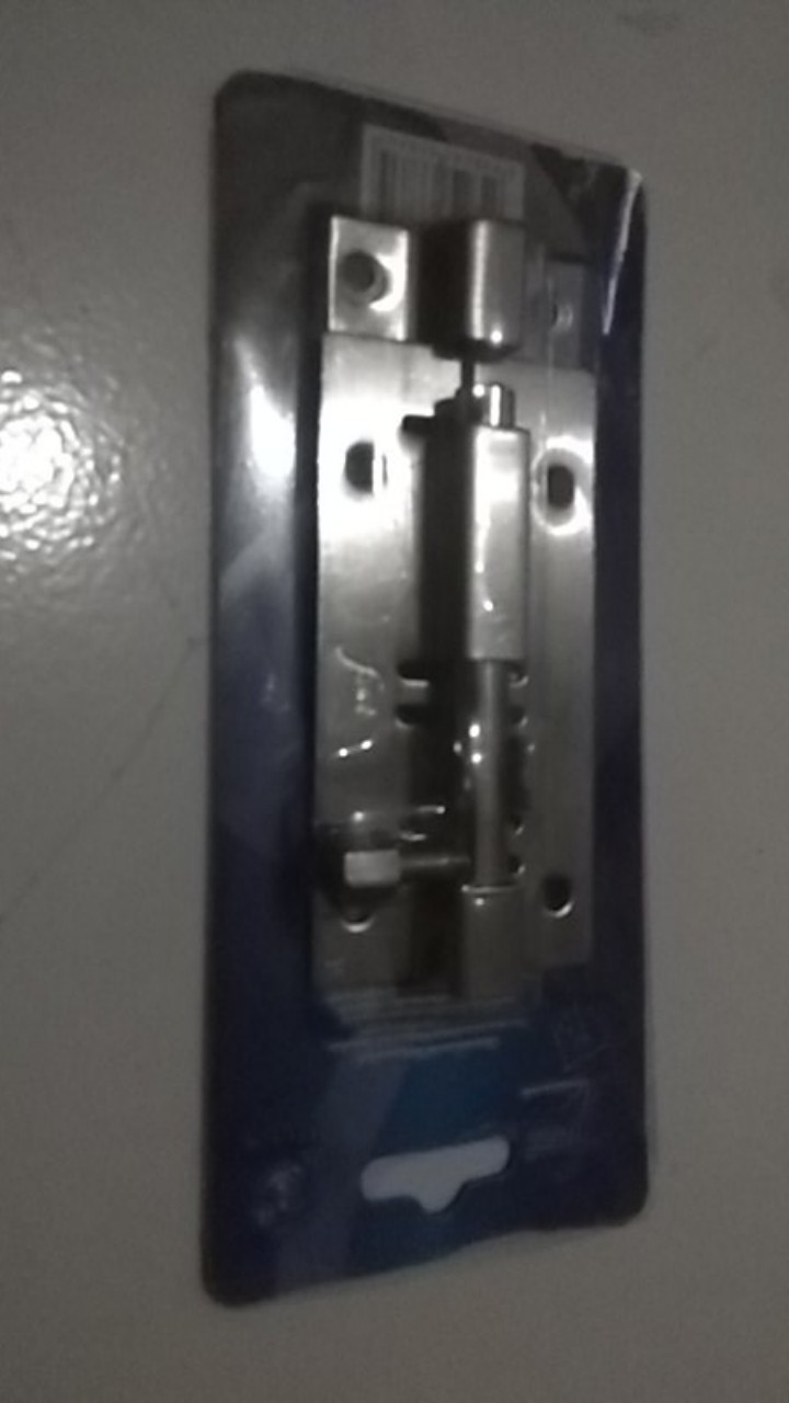 Selot Pintu Jendela  / Grendel Fawi Putih 3 Inch / 3