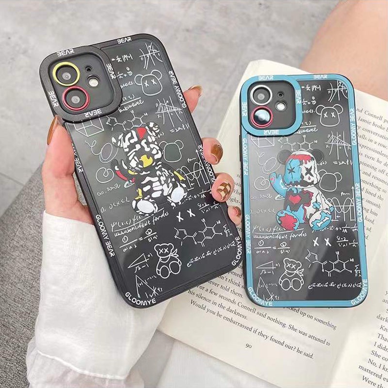 Soft Case Desain Power Bear Untuk IPhone 13 13pro 12promaxSE2 2020 / 11 Pro MAX / 6S / 7 / 8plus / XR