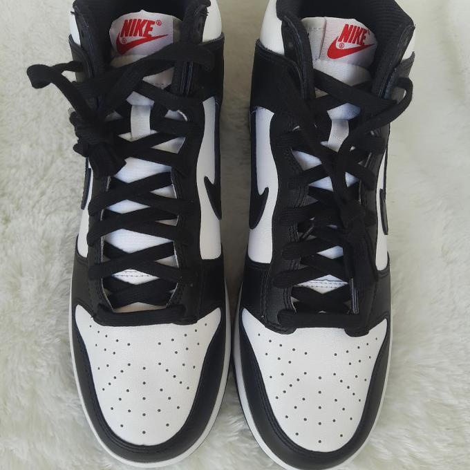 algifaruu - nike dunk high black white