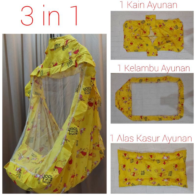 Ayunan Karakter Ayunan motif Ayunan Kain Ayunan Kelambu Kasur Ayunan Anak Ayunan Murah Ayunan