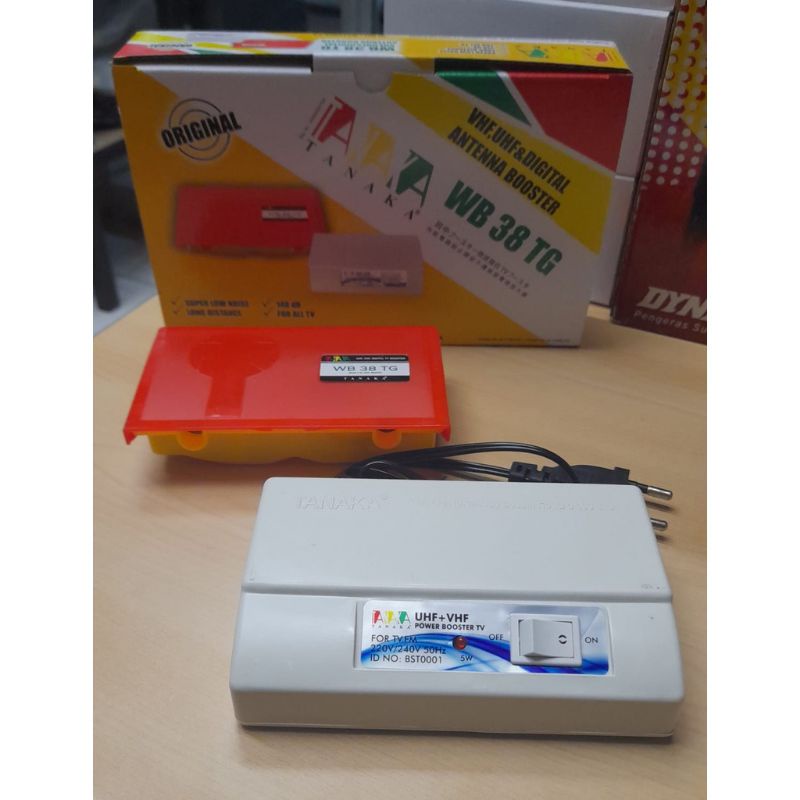 BOOSTER MINI TV DIGITAL UHF TANAKA WB 38 TG ( ORIGINAL TANAKA)
