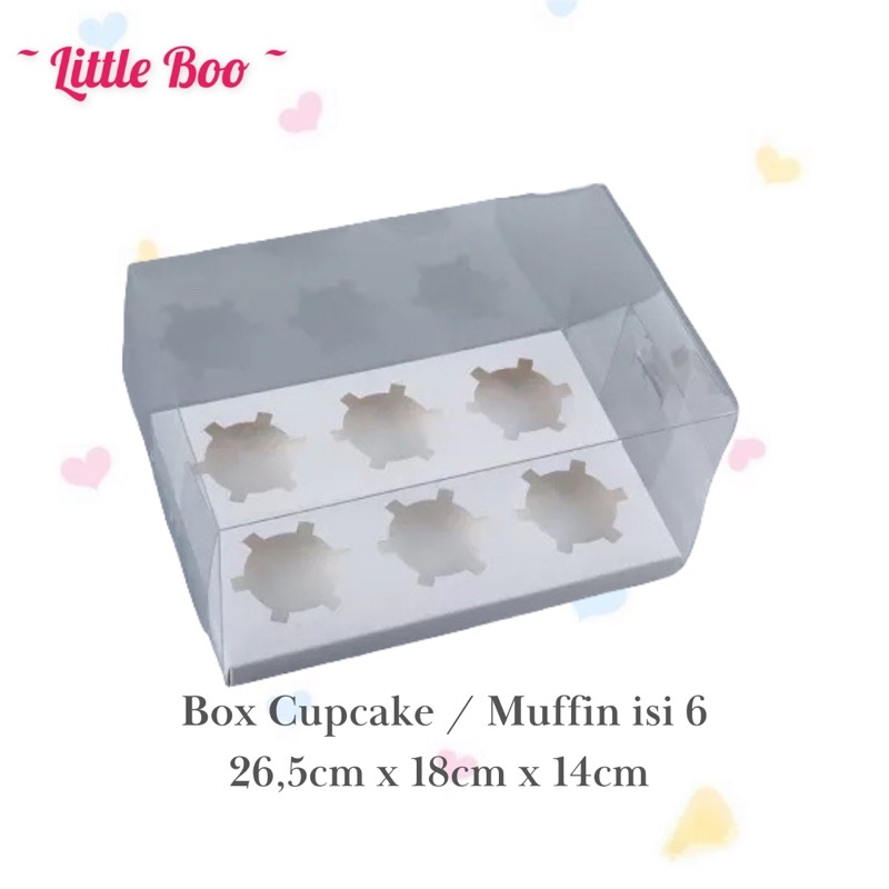 Box Cupcake Box Muffin Box Kue Ulang Tahun Packaging Kue