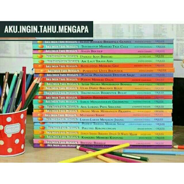 Aku Ingin Tahu Mengapa Grolier (24 Jilid)