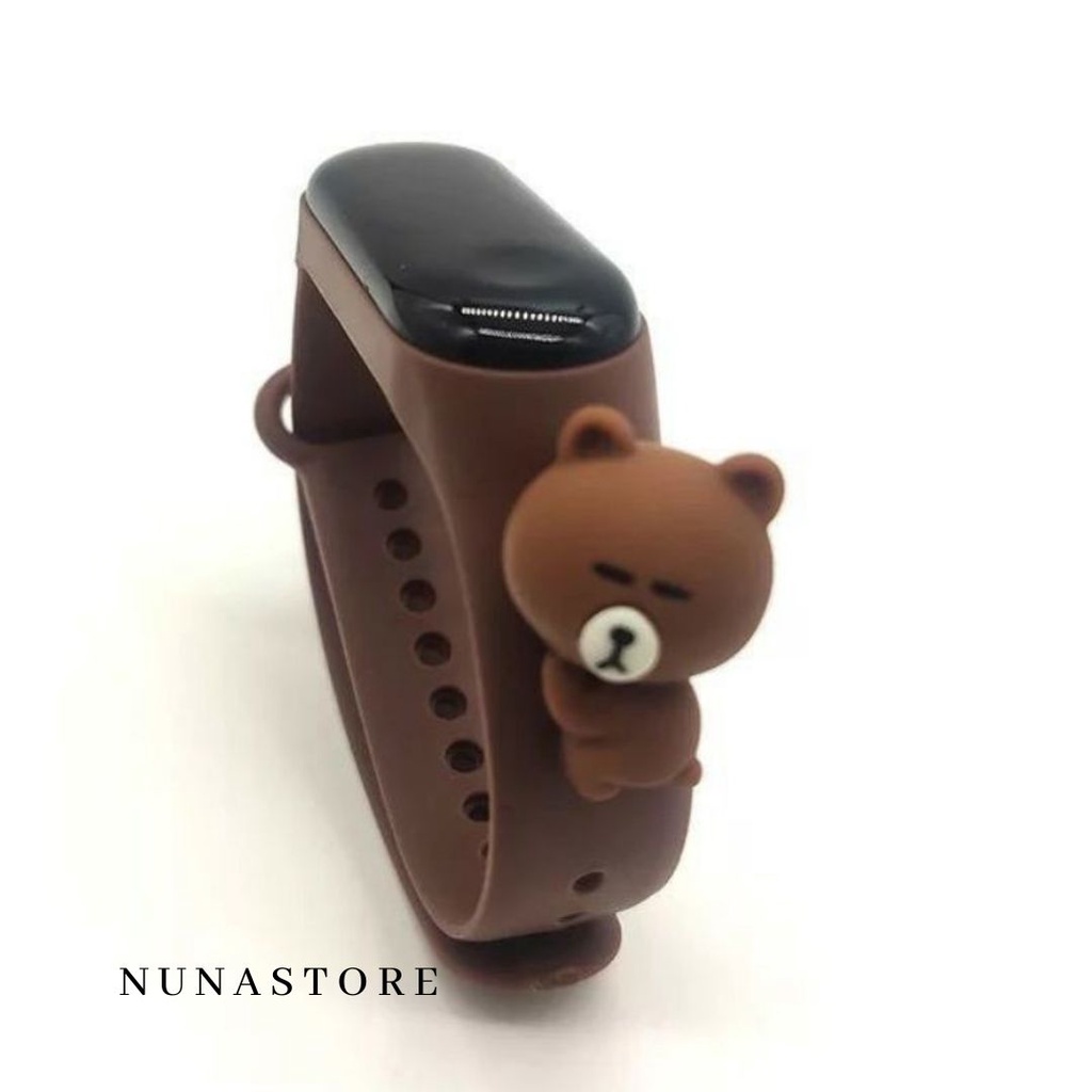 Nuna Store Jam Tangan Elektronik Led Motif Kartun karakter Bahan Silikon Unisex / Jam Tangan Anak Karakter LED Motif Kartun Gelang Anak Perempuan Laki Laki Silikon Tahan Air