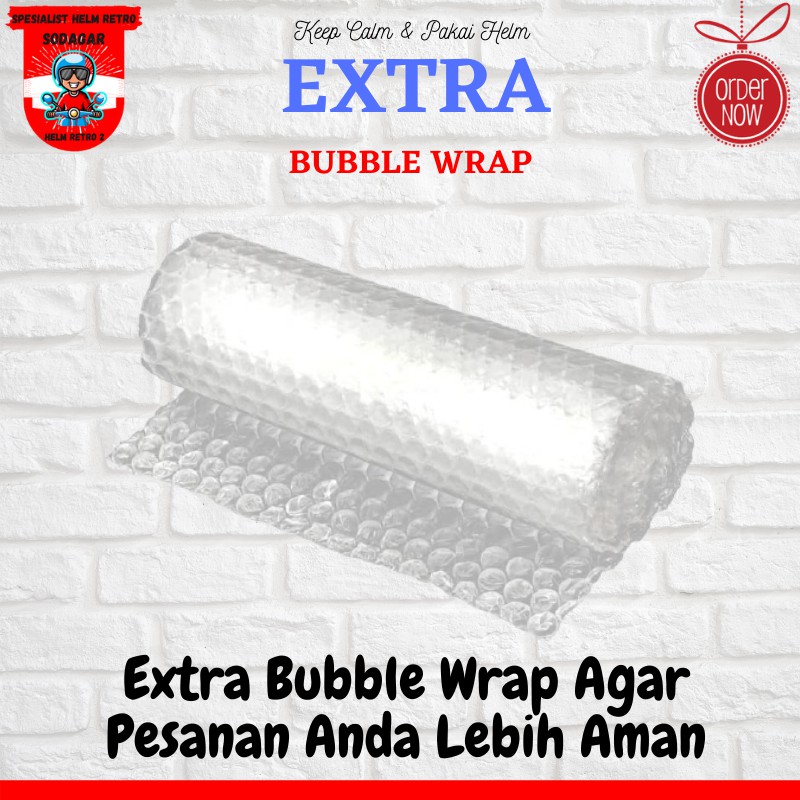 

Extra Bubble Wrap Agar Pesanan Anda Lebih Aman Dan Terhindar Dari Lecet