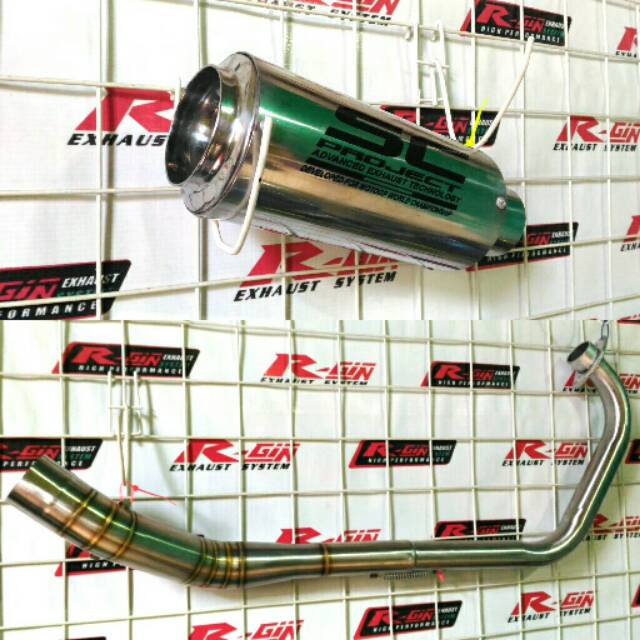 Knalpot Racing SC Project Titan All New CBR 150R CBR150 Facelift Lokal K45 Thailand CB150 CB 150R