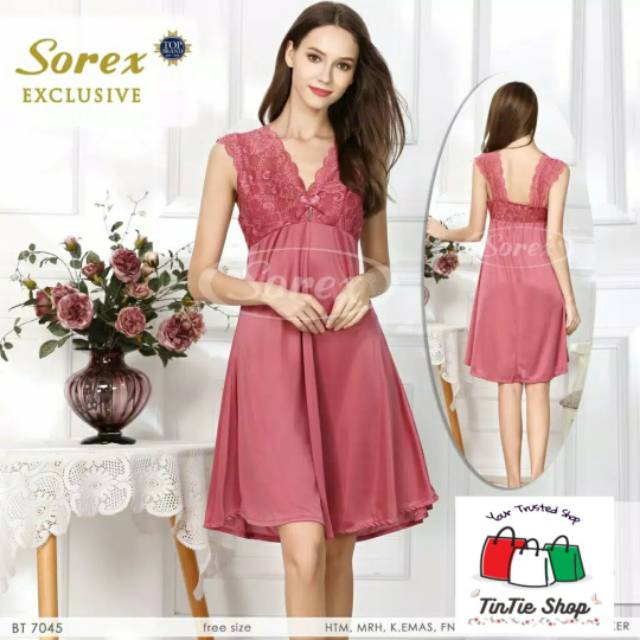 Baju tidur Wanita satin Sorex BT 7045