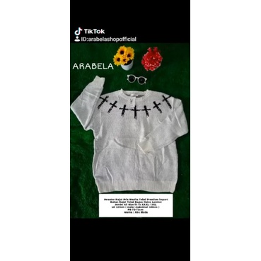 Jumbo Sweater Rajut Tebal Premium Pria Wanita