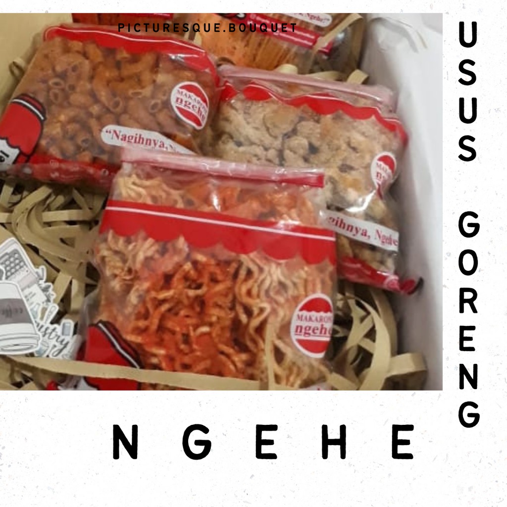 

Usus Goreng Makaroni Ngehe Bungkus