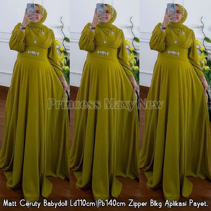 gamis princess new maxy princess maxy new