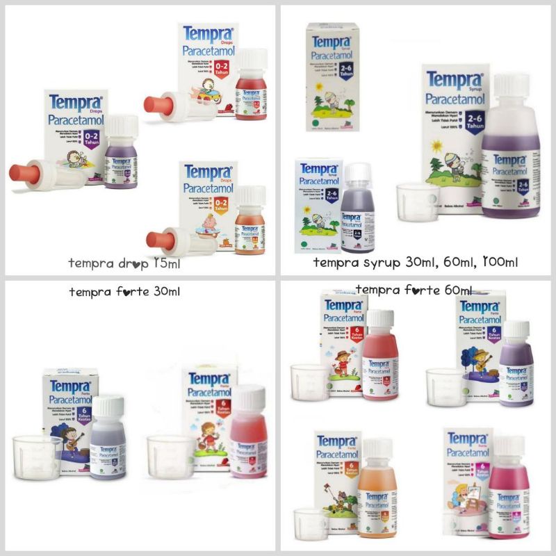 tempra drop sirup syr syrup forte grape anggur orange jeruk strawberry bubblegum bubble gum 0-2th 15