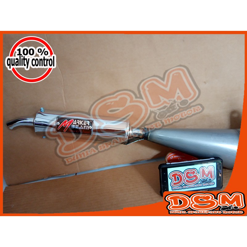 KNALPOT YAMAHA FIZ R RACING KOLONG