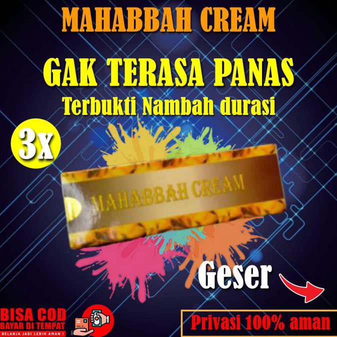 Baru Mahabah Mahabbah Krim Cream Original Soft