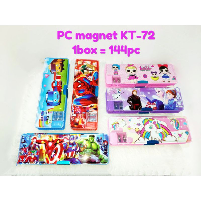 

tepak magnet motif cowok cewek, kotak pencil