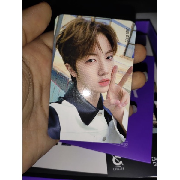 Photocard Wonjin Cravity Season 1 Hideout : Remember Who We Are No Damage Official Pc/Woojin Cravity