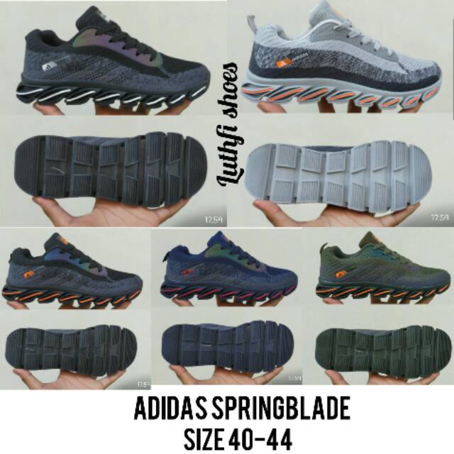 Sepatu Adidas Springblade-Sneakers Pria-Sepatu Outdoor