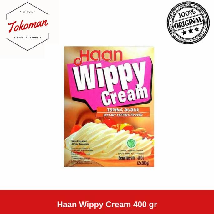 

Ready oke] Haan Wippy Cream 400gr / 400 gr Whipping Cream Bubuk