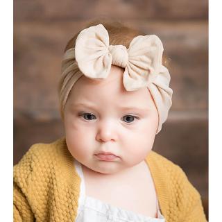 Aksesoris Rambut Bandana Dengan Hiasan  Pita  Untuk  Bayi 