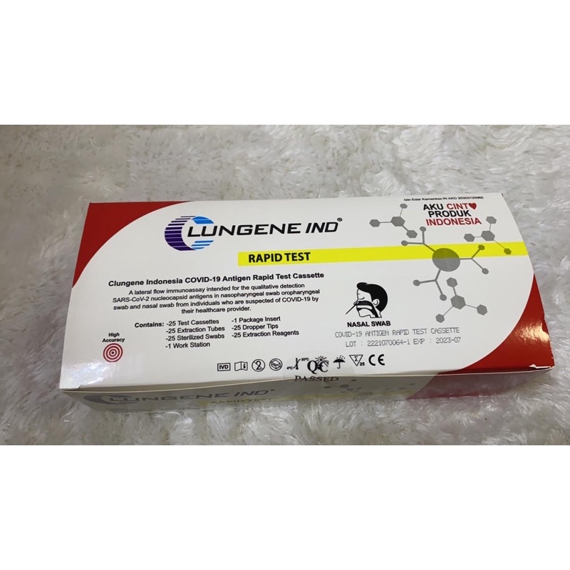 Lungene Rapid Test Antigen 1 box
