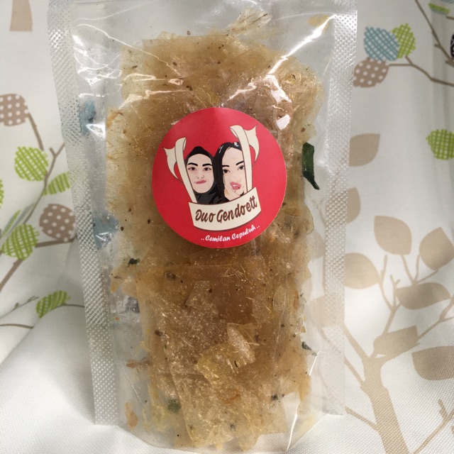 

Keripik kaca asin jeruk