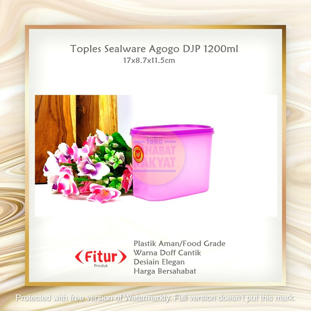 RML995C Toples Sealware Agogo DJP 1200ml